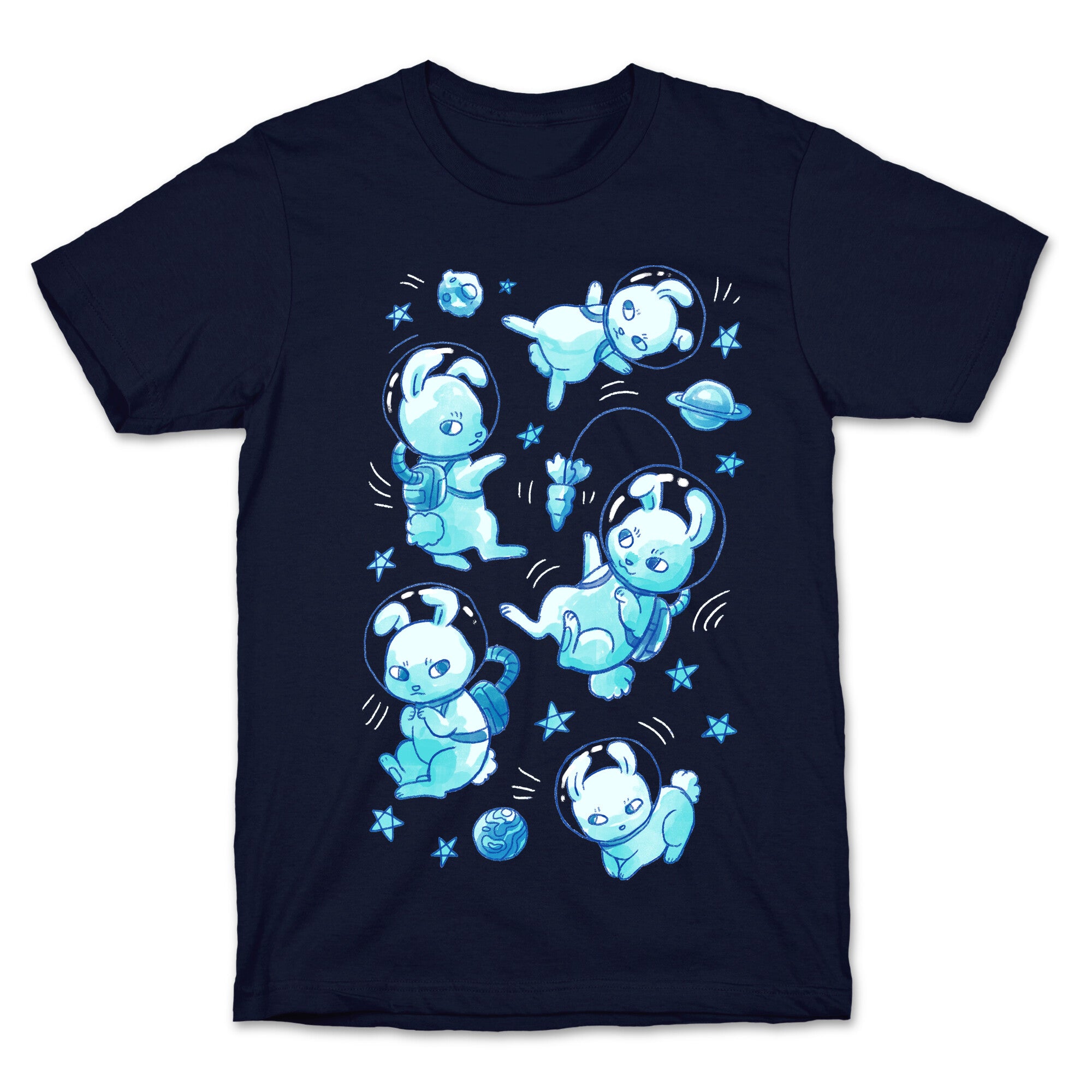 Bunnies In Space T-Shirt